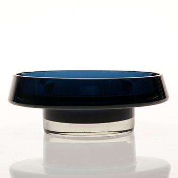 SKÅL, glas, signerad K. Franck, Nuutajärvi Notsjö -61.