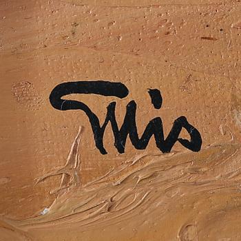 BENGT ELLIS, olja på duk, signerad.