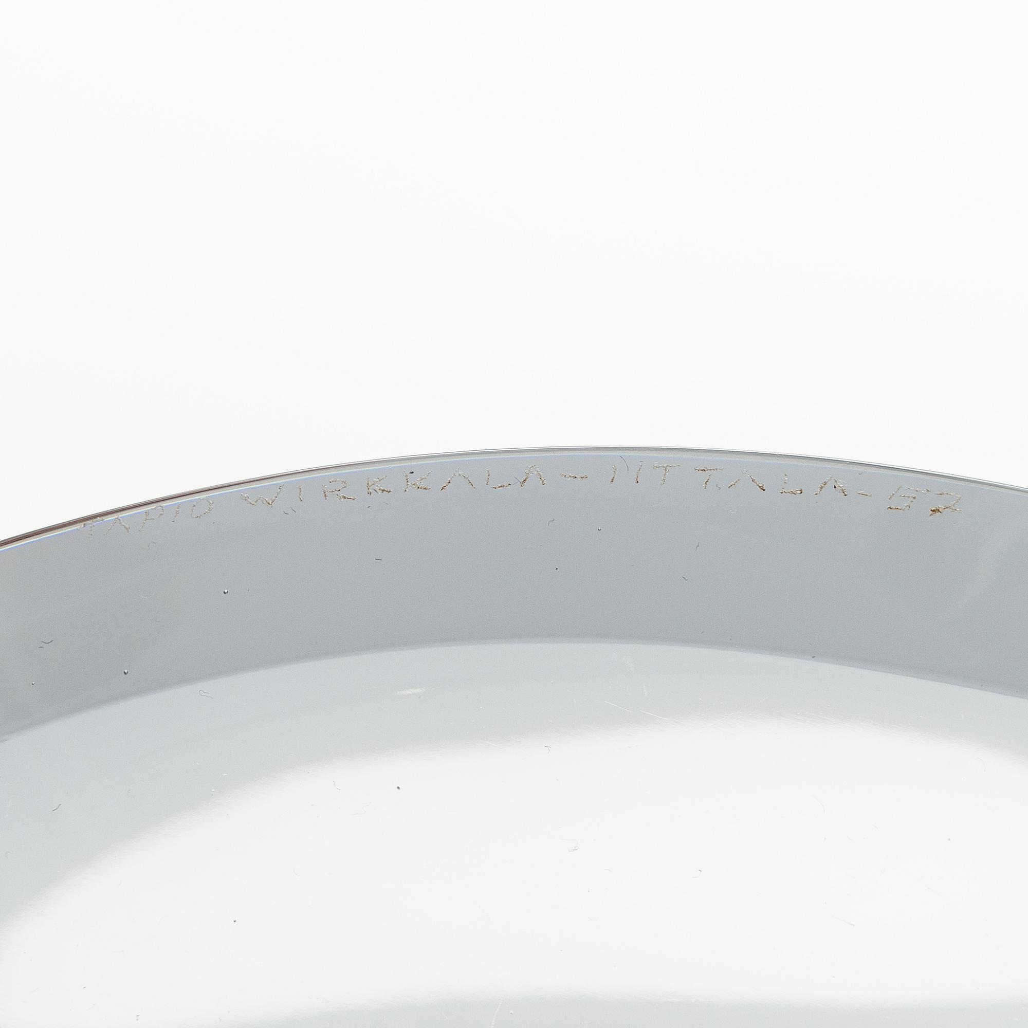 Tapio Wirkkala, skål, signerad Tapio Wirkkala, Iittala -57.
