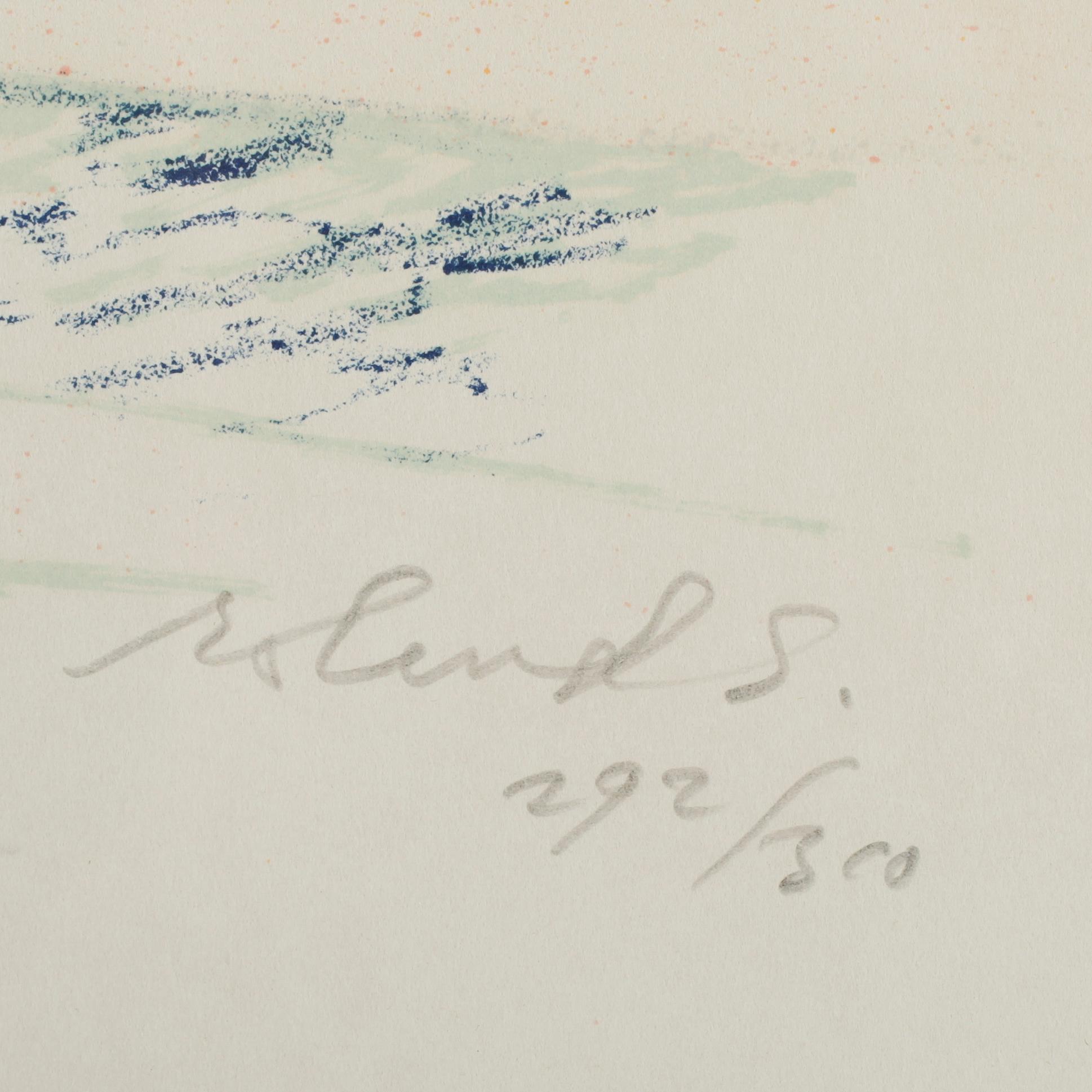 ROLAND SVENSSON, färglitografi, signerad och numrerad 292/300.