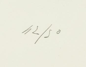 Antonio Saura, Utan titel.