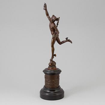 A bronze sculpture, ca 1900.