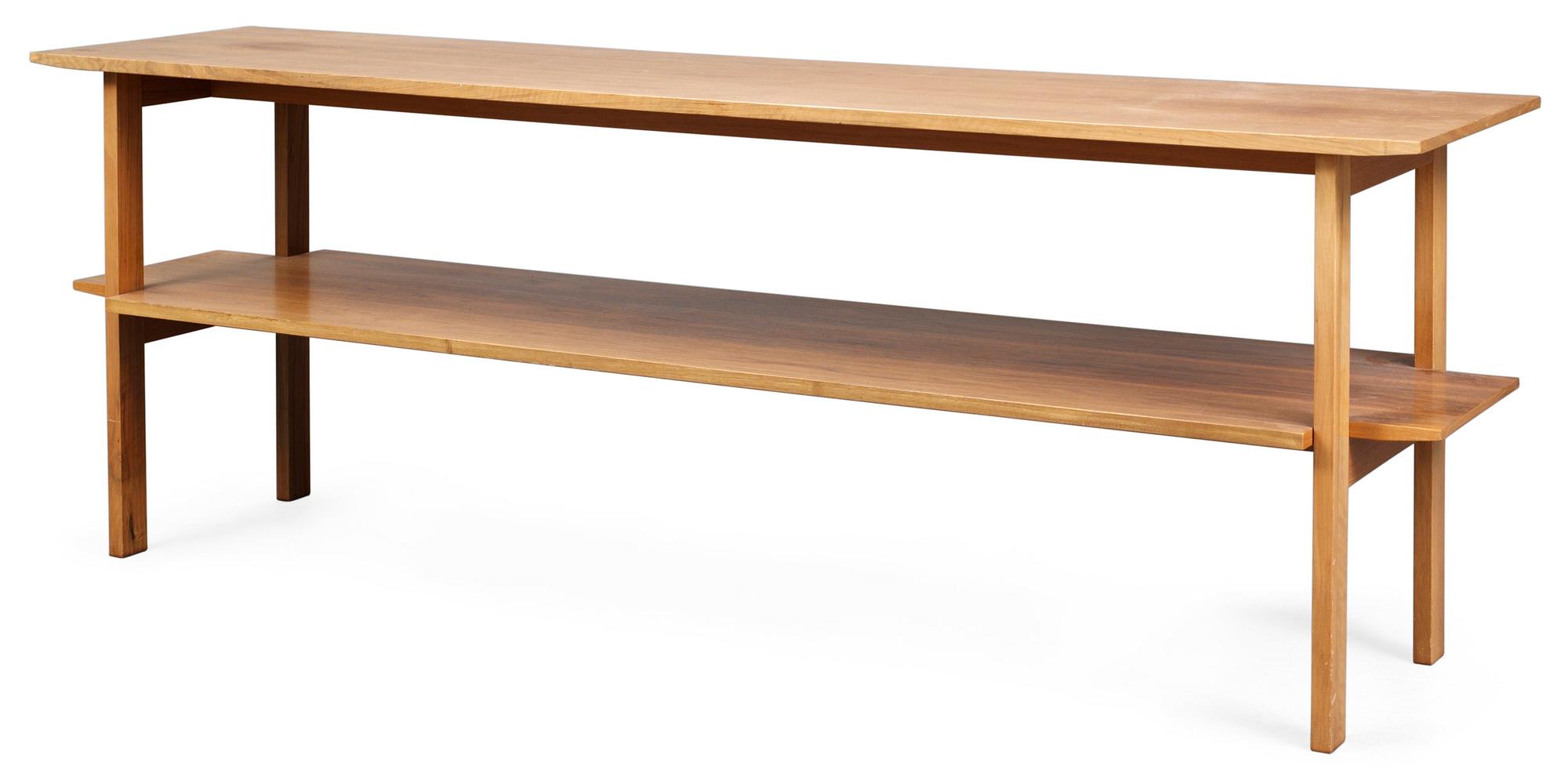 A Josef Frank valnut table, Firma Svenskt Tenn, model 648.