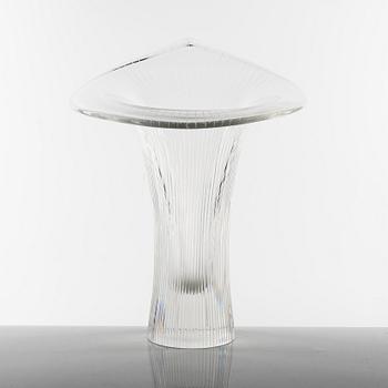 Tapio Wirkkala, a 'Chanterelle' glass vase, Iittala, Finland.