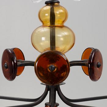 Erik Höglund, ljuskrona, Boda Smide, 1900-talets andra hälft.