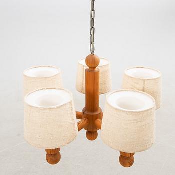 Uno & Östen Kristiansson, Taklampa "Pinus" för Luxus 1970-tal.