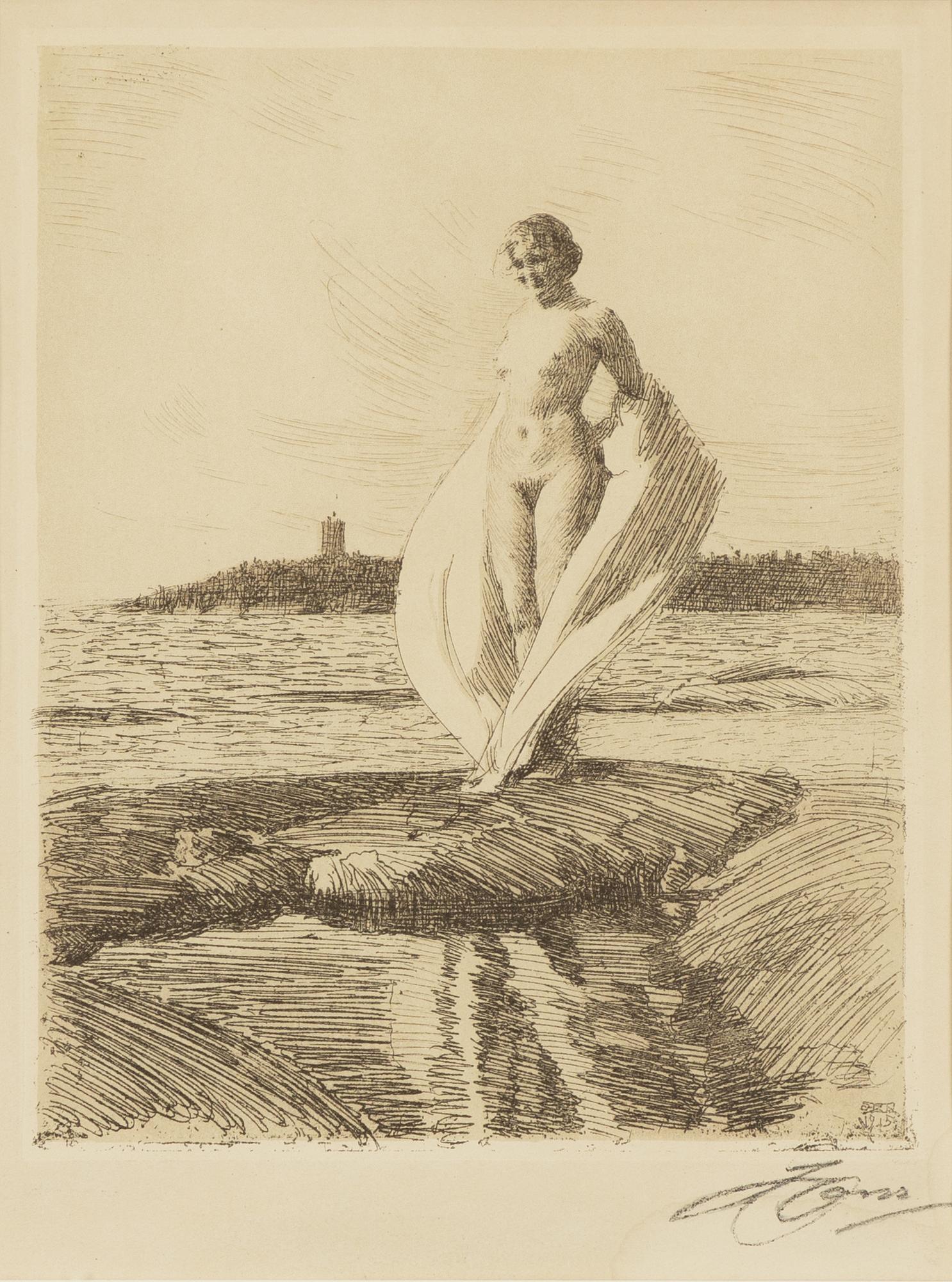 Anders Zorn, "Svanen".