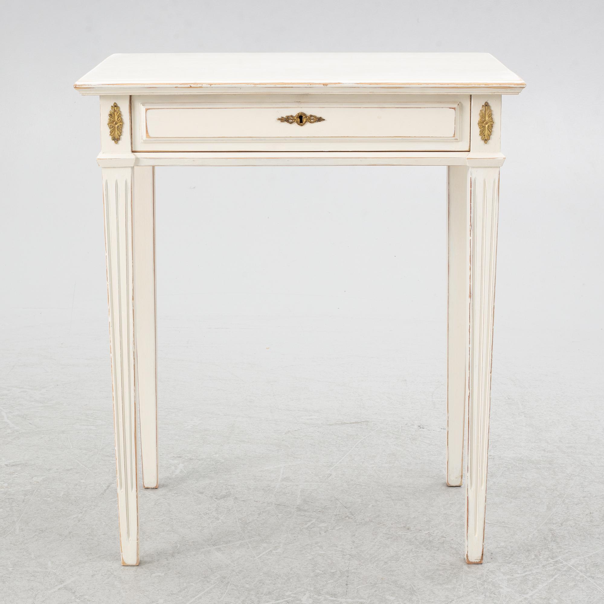 A table, circa 1900.