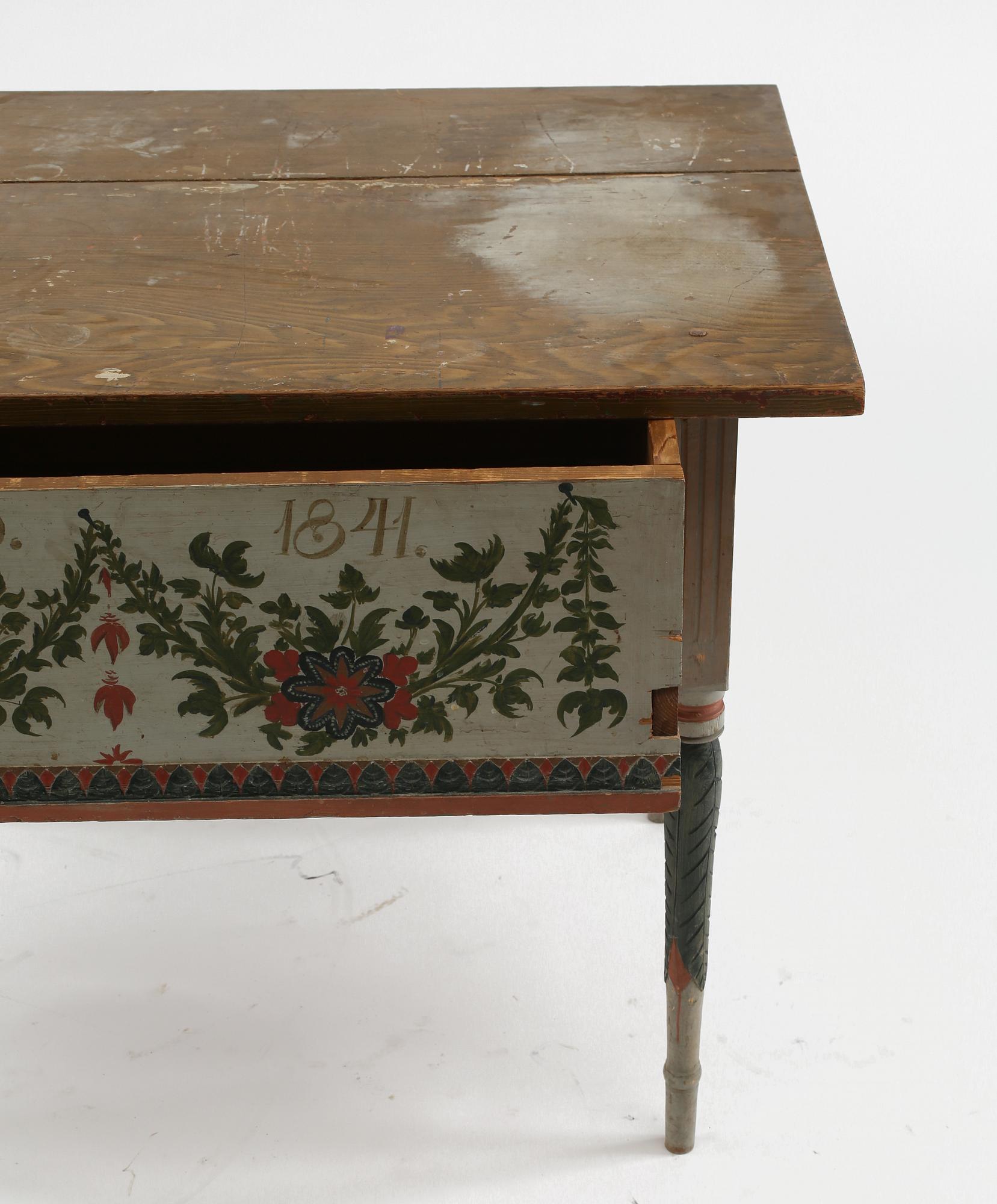 MÖSSBORD, Jämtland, daterat 1841.
