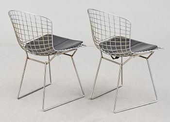 STOLAR, ett par, "Sidechair", Harry Bertoia, 1960-tal.