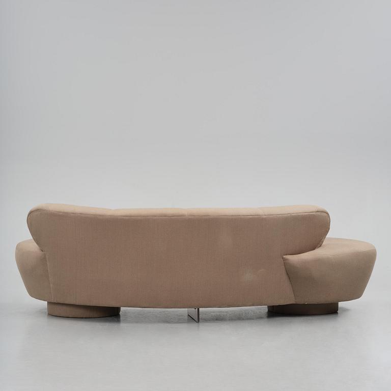 Vladimir Kagan, a "Serpentine" sofa, Directional, USA, 1970s-80s.