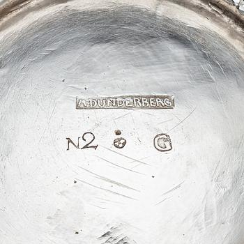 A Swedish 18th century parcel-gilt silver beaker, mark of Anders Dunderberg, Gävle 1795.