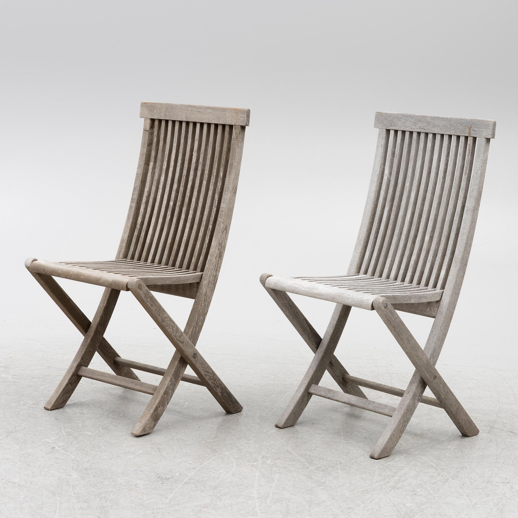 A Gunilla Norin garden set, 'Viken' by Berga Form, Sweden, 1990's/early 2000's.