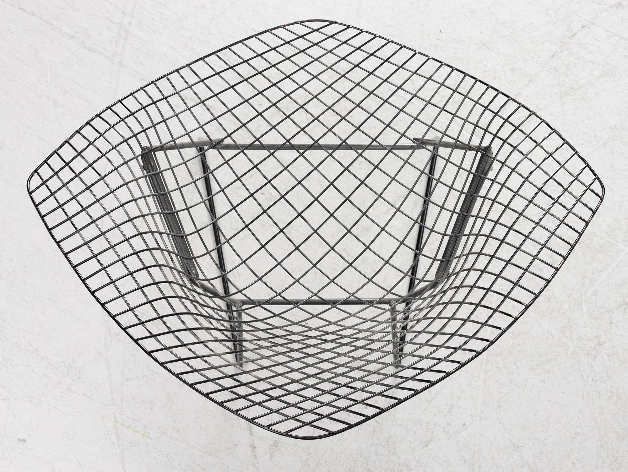 Henry Bertoia, armchair, "Diamond Chair".