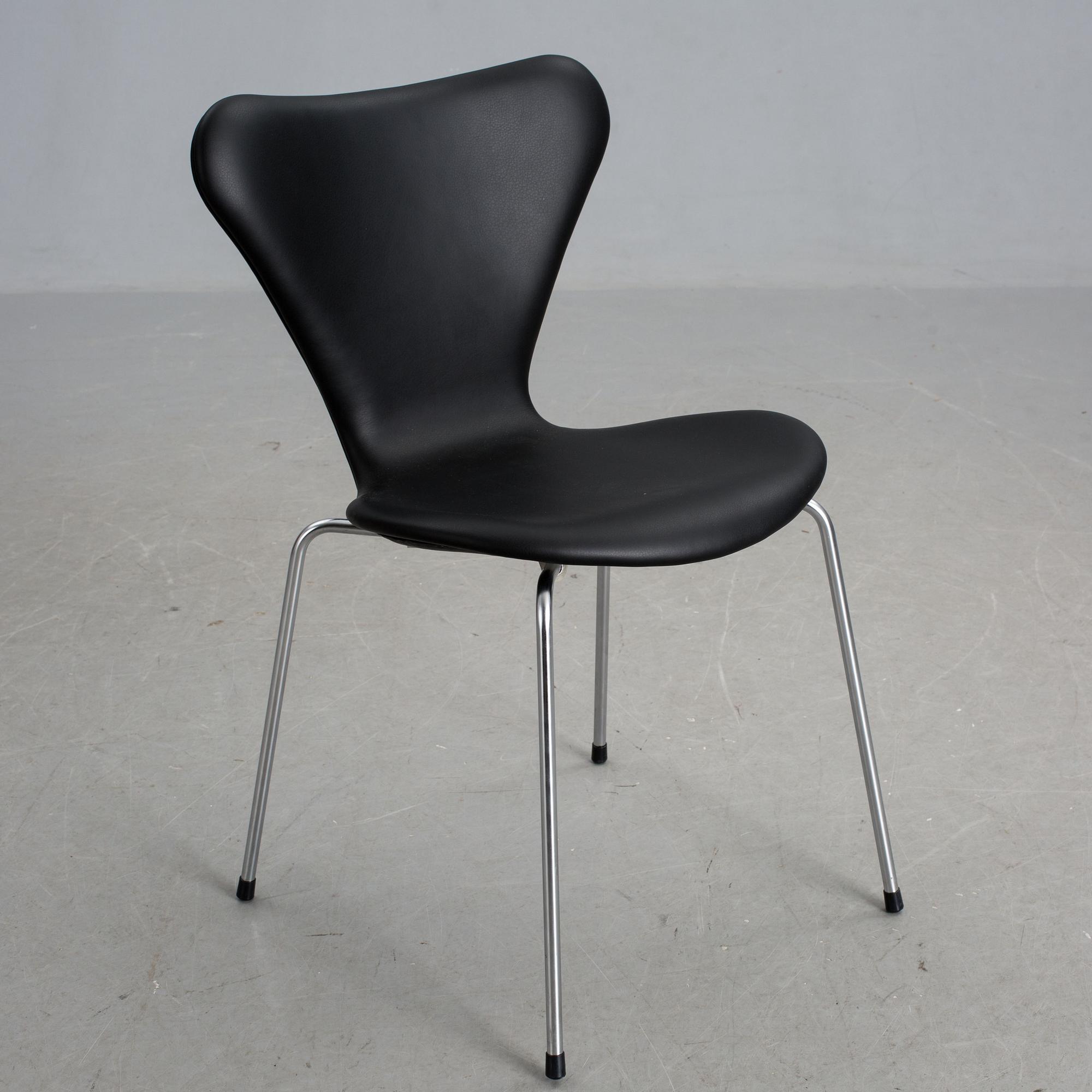 STOL, "Sjuan", Arne Jacobsen, Fritz Hansen.