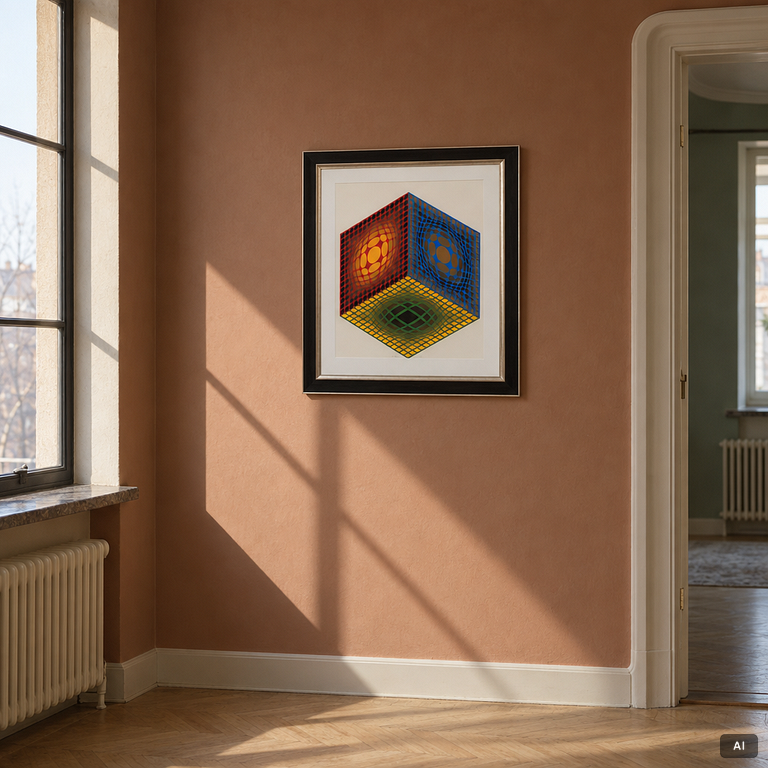 Victor Vasarely, "ST".