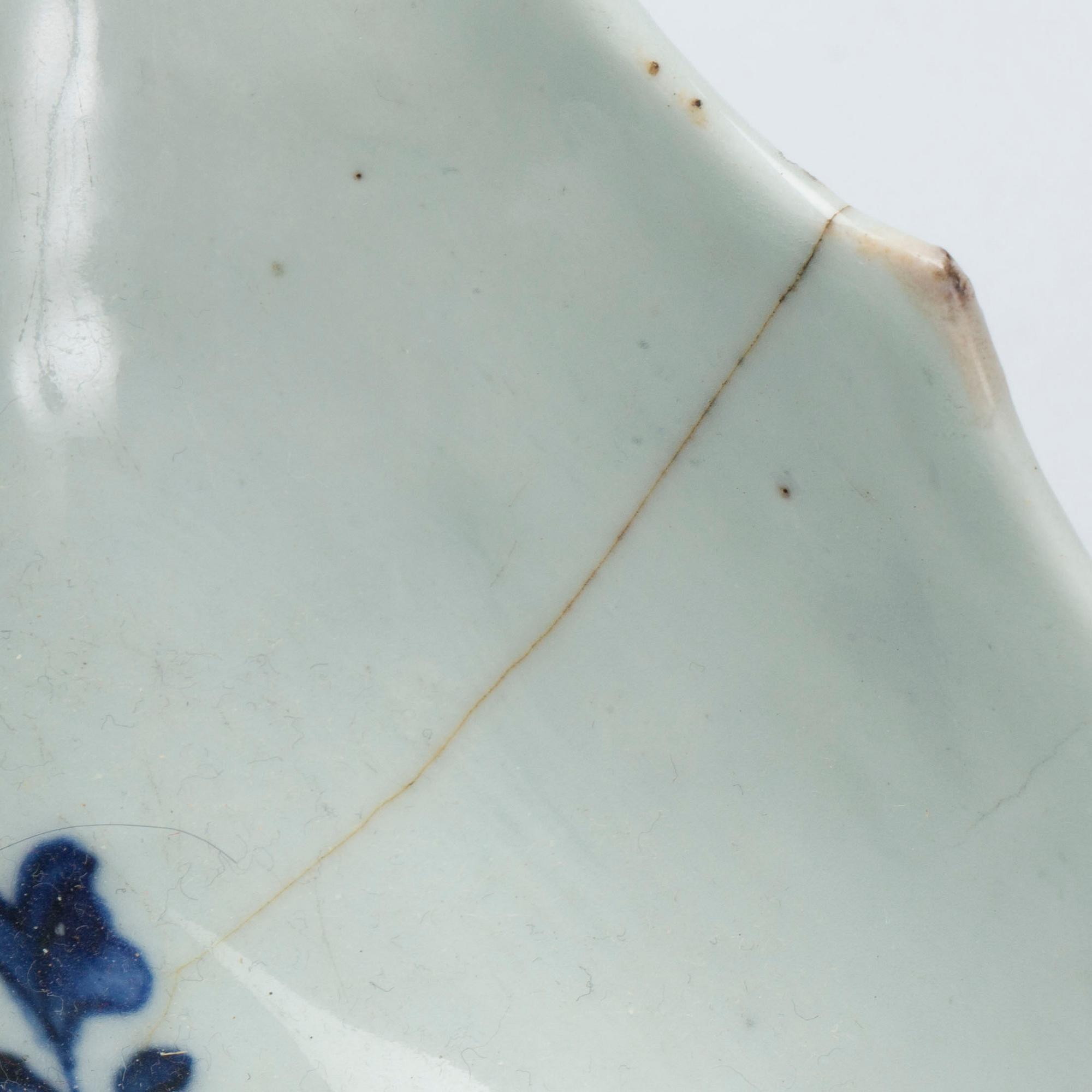 SÅSSNIPOR, 2 st, porslin, Qianlong, Kina, 1700-tal.