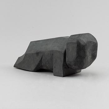 Bengt Malmquist, skulptur, diabas.