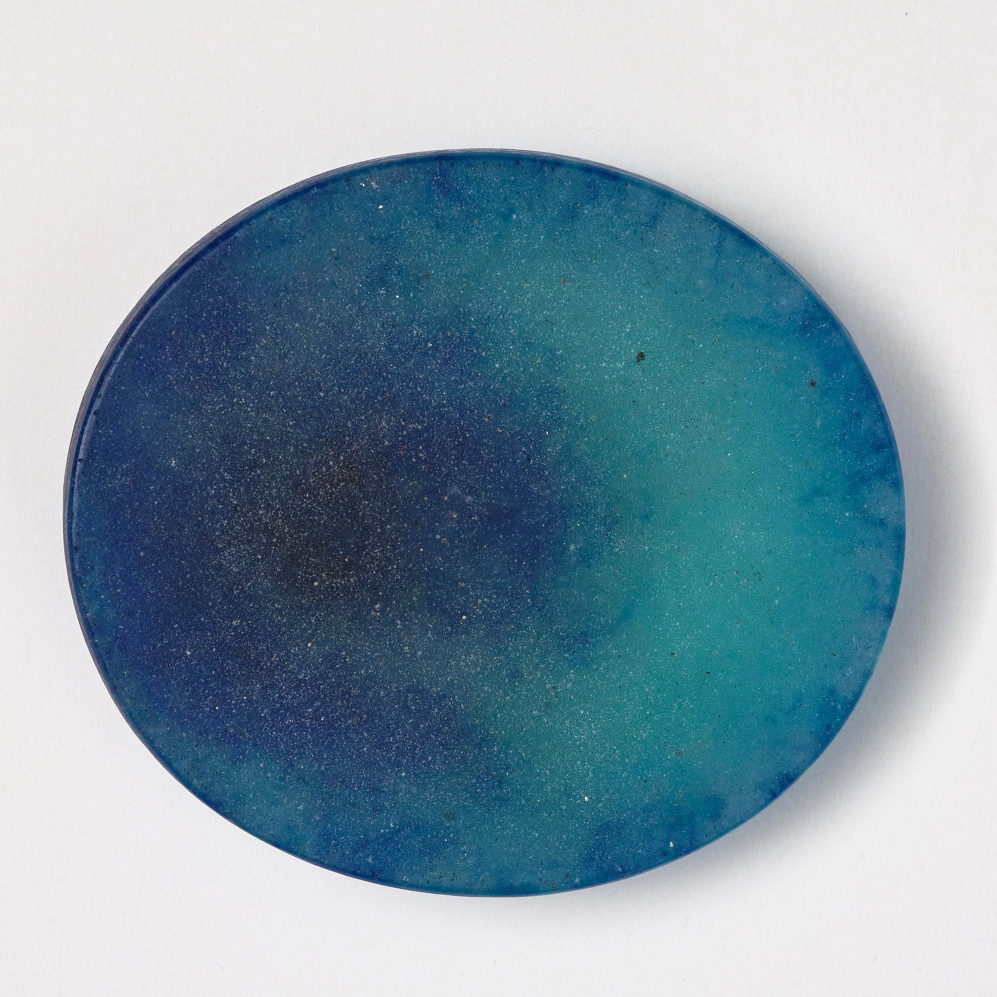 Almaric Walter, & Henri Bergé, a pâte de verre beetle ashtray, Nancy, France, early 20th century.