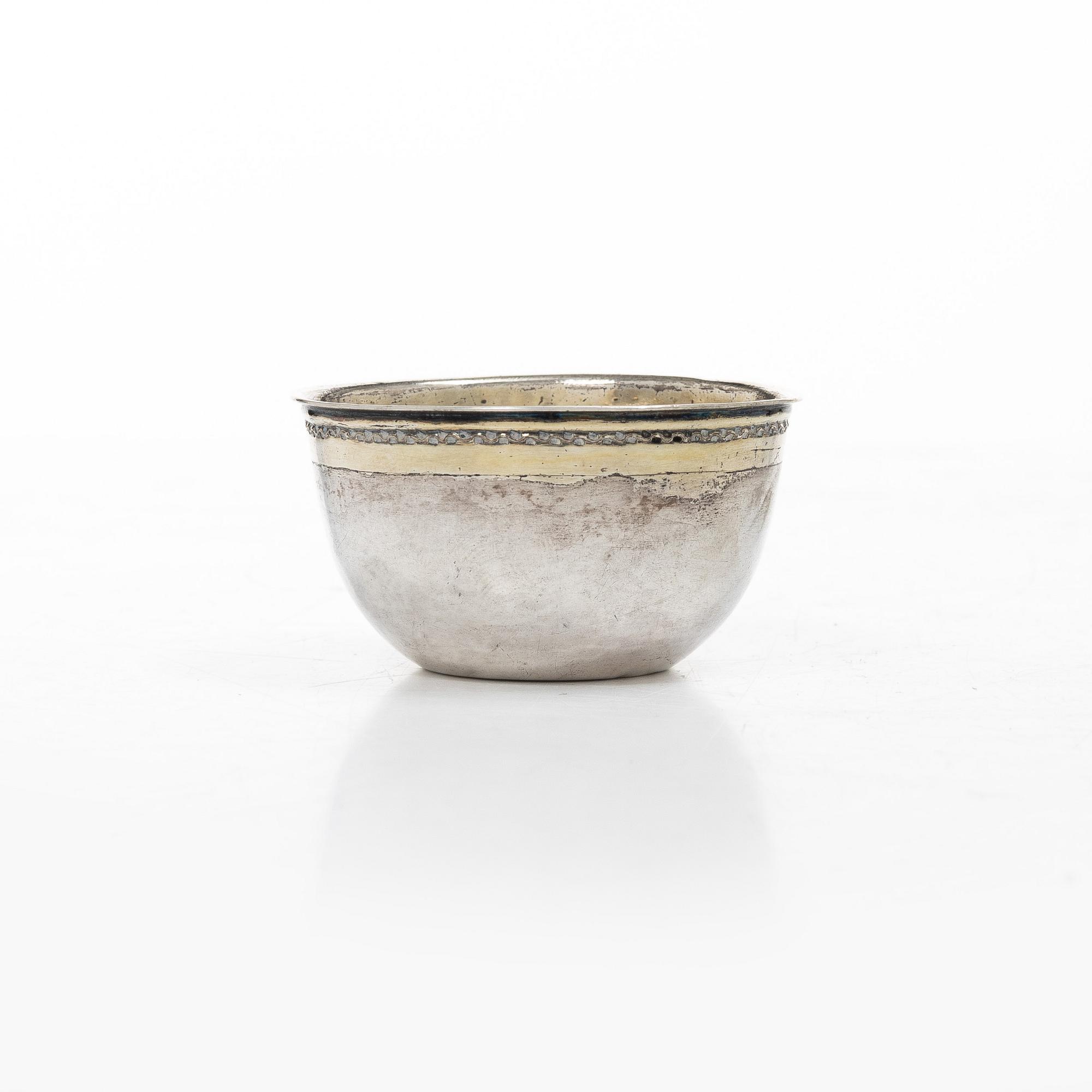 A Swedish silver tumbler, mark of Lorenz Swan, Nyköping (active 1749-1761 (62)).