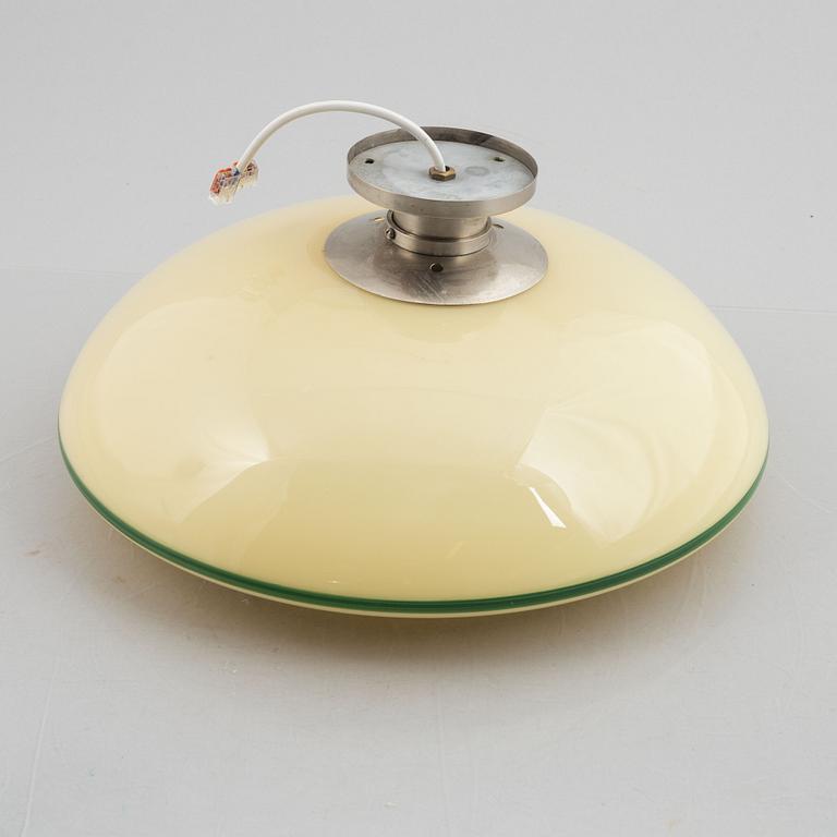Harald Notini, taklampa, modell "10755", Arvid Böhlmarks Lampfabrik, 1930-tal.