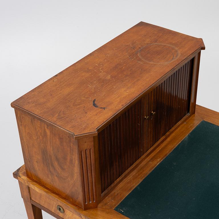 A Swedish Empire mahogany desk, first part 19th century.