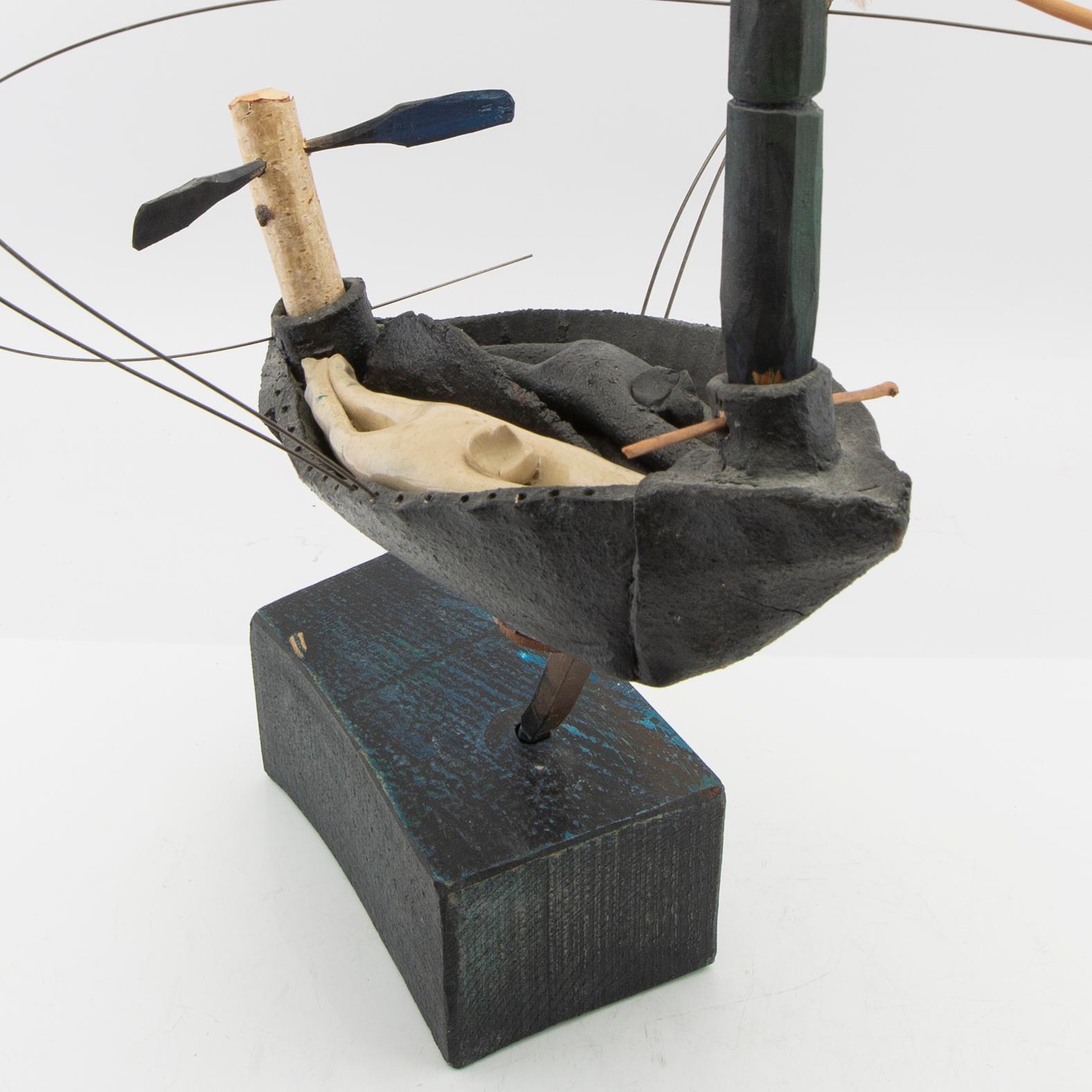 Bertil Vallien, sculpture, not signed 1960s.