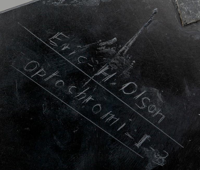 ERIC H OLSON, skulptur, glas, "Optochromi", signerad.