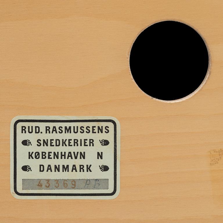 Mogens Koch, five 'Byggereolen' cabinets, Rud Rasmussens Snedkerier, Denmark, second half of the 20th century.