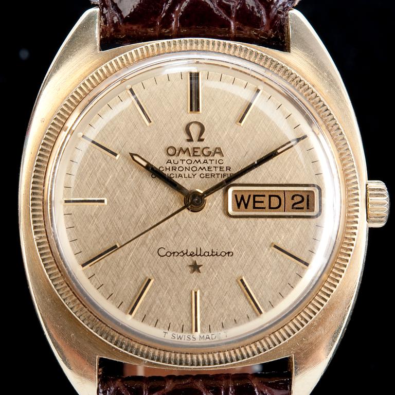 MIESTEN RANNEKELLO, Omega Constellation.