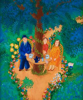 699. Lennart Jirlow, Coffee in the Garden.