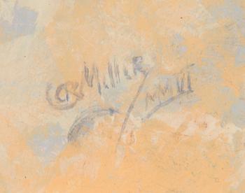 Reijo Meller, öljy levylle, signeerattu ja päivätty 2006.