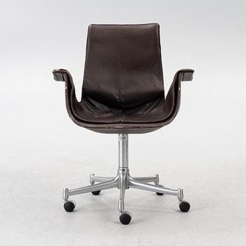 Preben Fabricius & Jørgen Kastholm, Desk chair, "Tulip", for Alfred Kill, Germany 1960s/70s.