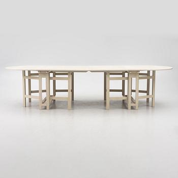 A pair of 'Bergslagen' drop-leaf tables, from Ikea's 18th-century series, 1990s.