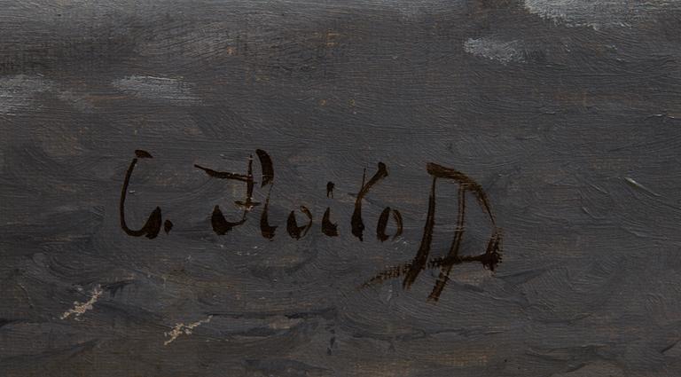 ADOLF BAUMGARTNER (CONSTANTIN STOILOFF), olja på duk, signerad.