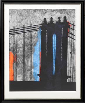 Jorge Castillo, pigment ink print signerad och numrerad 3/10.