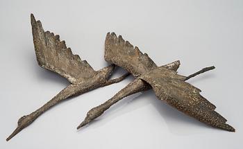 MAUNO MATTILA, welded metal, signed and dated -76.