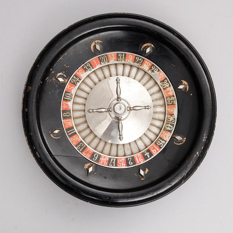 ROULETTEHJUL, Aculette, Frankrike, 1900-talets första hälft.