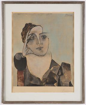 Pablo Picasso, after, "Portrait de Mille" (Dora Maar).