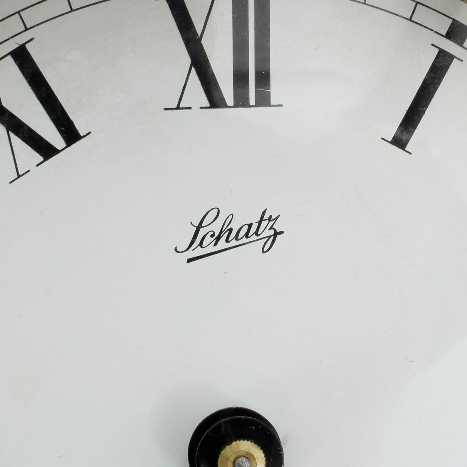 SKEPPSUR samt BAROMETER, mässing, Schatz, 1900-talets andra hälft.