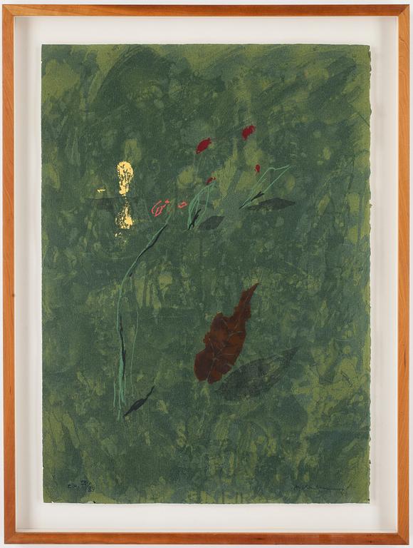 LENNART ASCHENBRENNER, färglitografi, signerad o numrerad e.a. IX/XV.