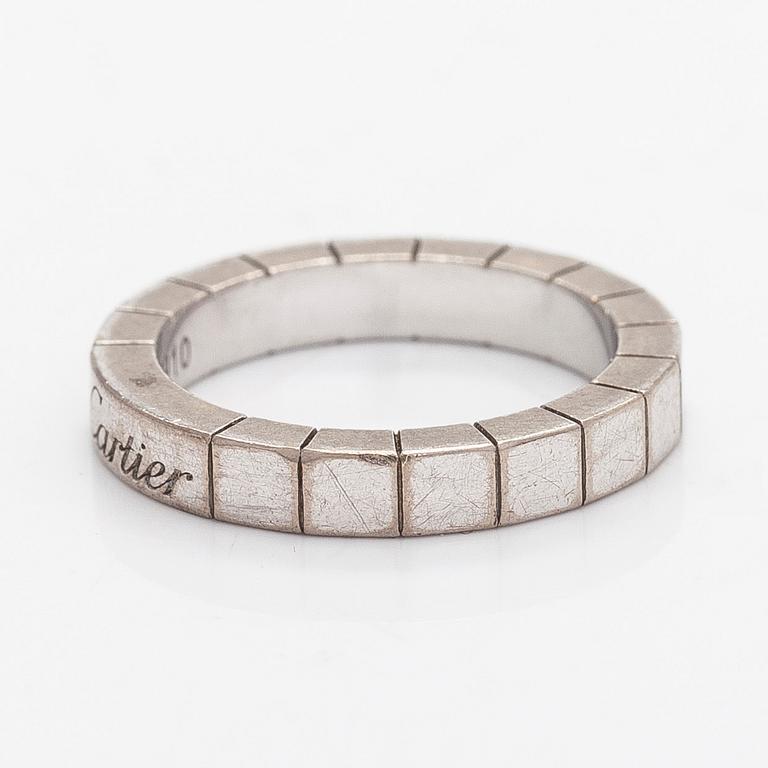Cartier, sormus, Lanieres, 18K valkokultaa.