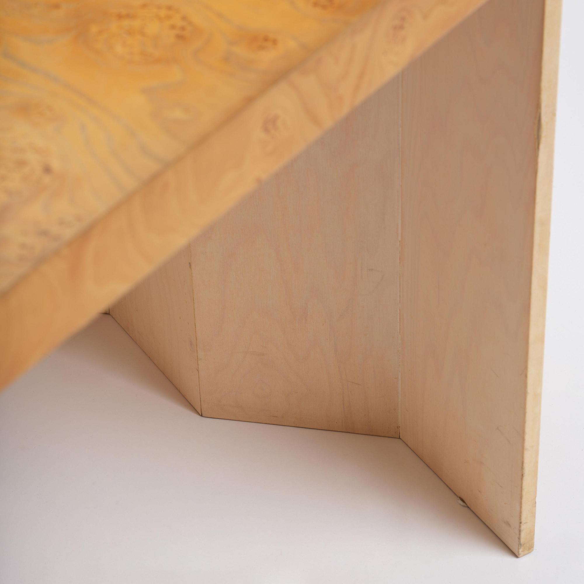 Axel Wannberg, matbord, unikt, egen studio, Stockholm, 2015.