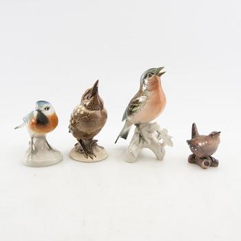 Figurines 18 pcs mostly Germany 20th century porcelain.