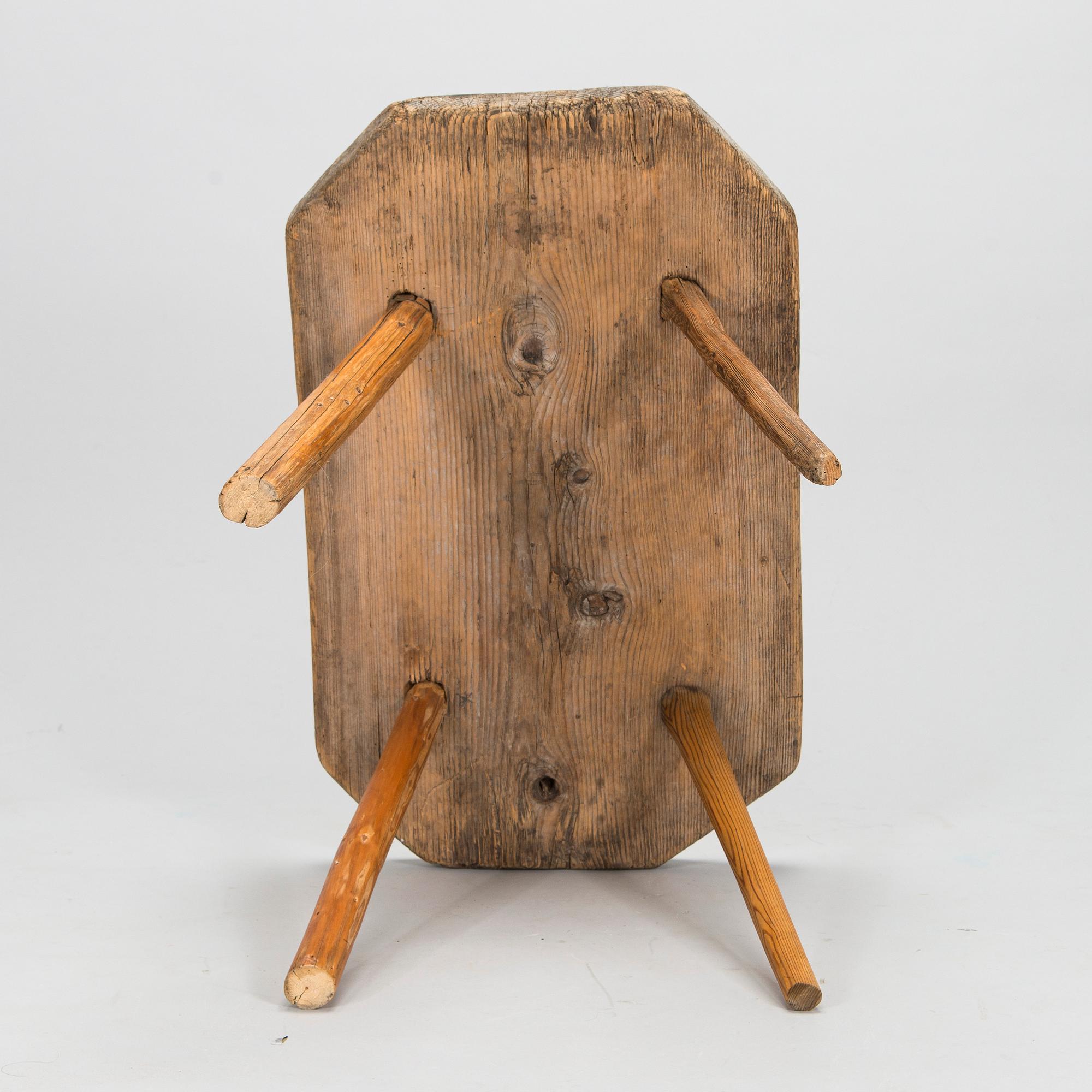 Bord/bänk, 1800-tal.