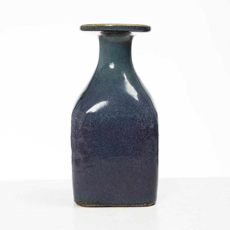 Stig Lindberg, a stoneware vase, Gustavsbergs studio, Sweden, 1971.