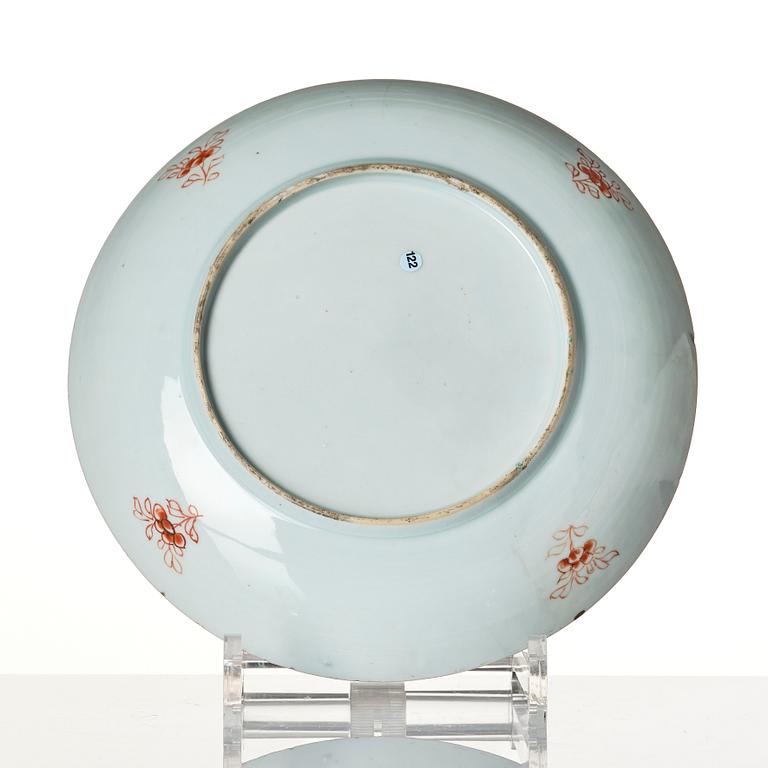 Fat, porslin, Kina, Qingdynastin, Kangxi (1662-1722).