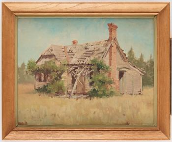 Olaf Wieghorst, "Old Homestead - Utter Ranch Washington".