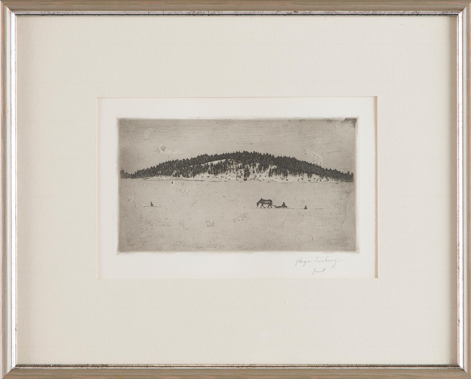 Hugo Simberg, Talvitie I.