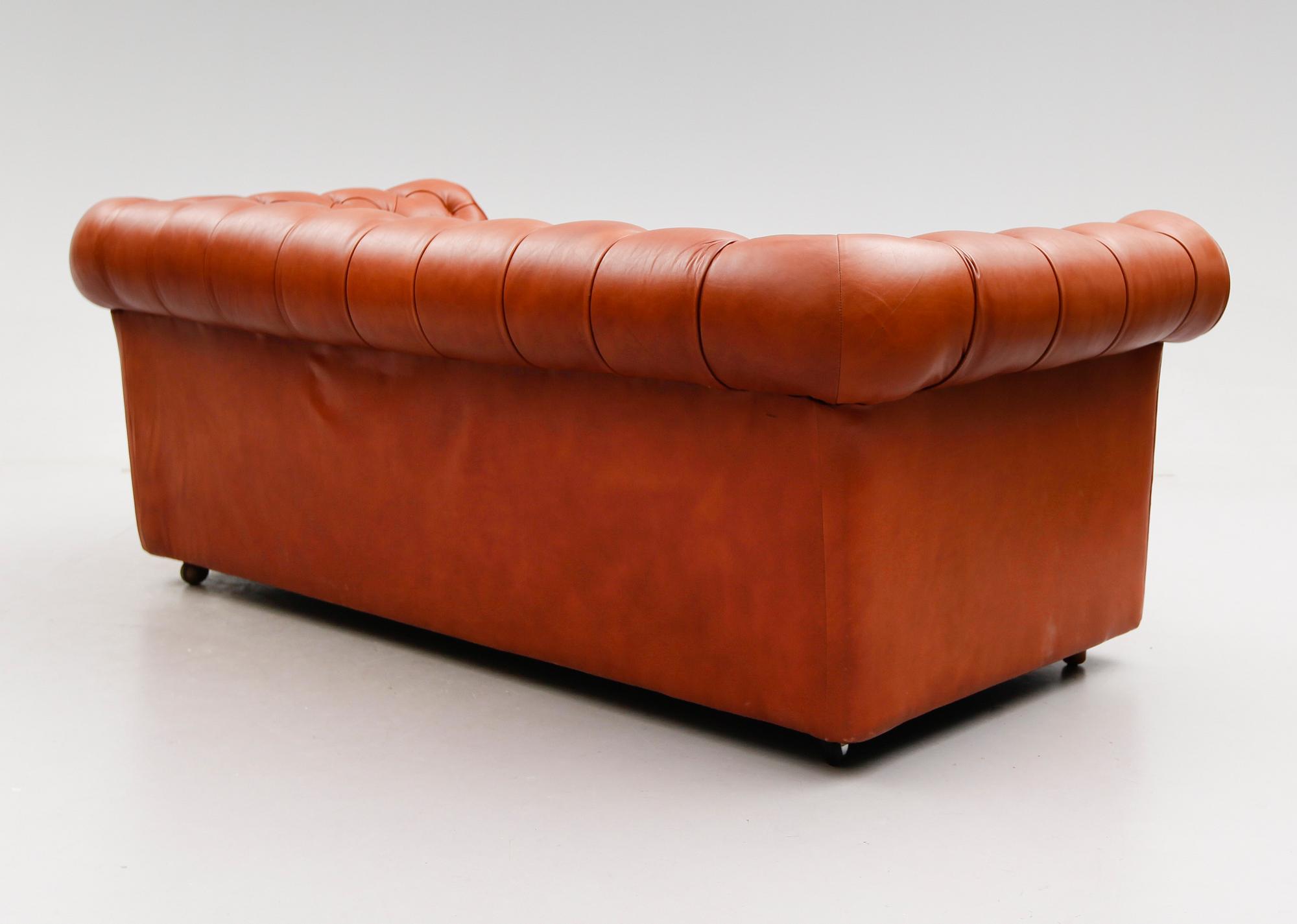 SOFFA, Chesterfieldmodell, 1900-talets andra hälft.